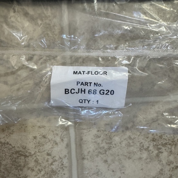 Mazda 3 2019 - 2021 Black Carpet Floor Mats Set of 4 Genuine OEM - Part # BCJH 6 - Picture 3 of 4